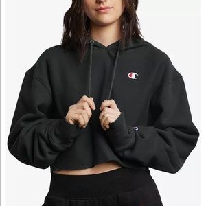 Champion women’s reverse weave crop hoodie